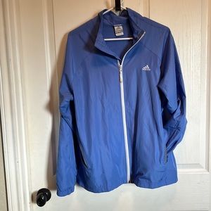 Adidas light wind breaker with pockets